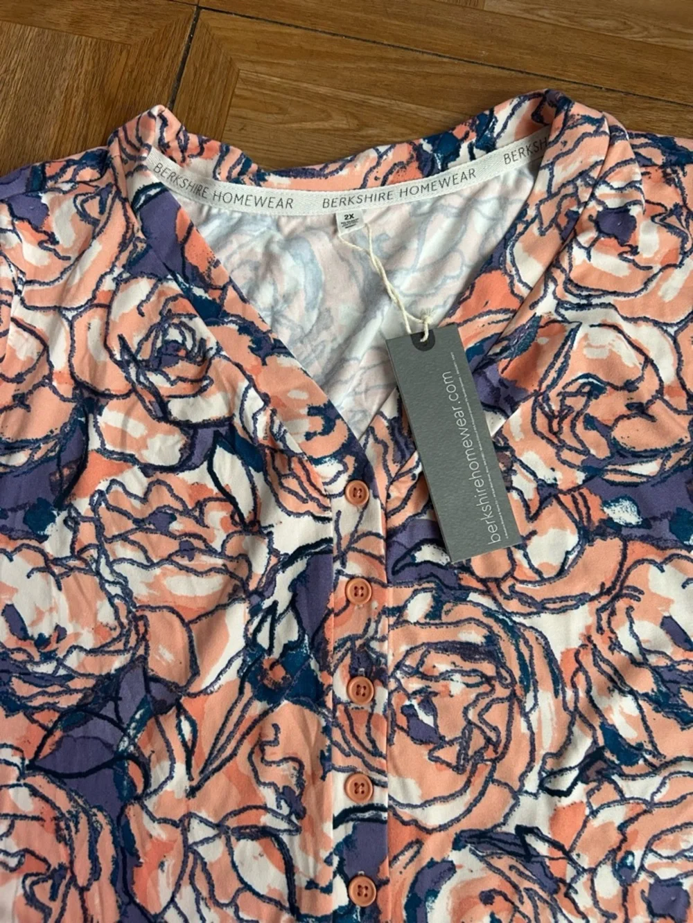 Berkshire Homewear Nightgown- 2X - Picture 3 of 7